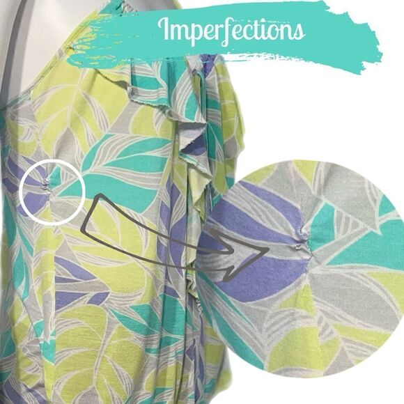 Roxy Lush Palm T-Back Top - Picture 9 of 10